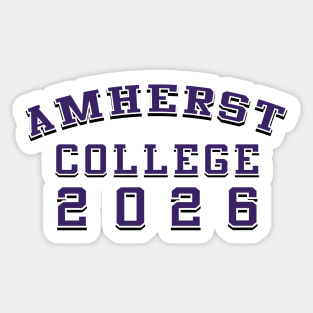 Amherst College Class of 2026 Sticker